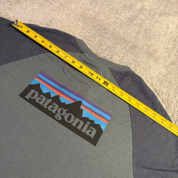 Patagonia Sweatshirt Mens XL Gray Organic Cotton Crewneck Sweater - Picture 10 of 11